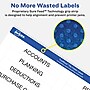 Avery TrueBlock Laser/Inkjet File Folder Labels, 2/3" x 3-7/16", White/Red, 1,500 Labels/Pack (5066)~#|#~1D453643-1381-4431-90F63E43C9A48C52_sc7