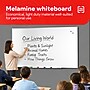 TRU RED Melamine Whiteboard | Large Dry Erase Board for Wall, White Board with Gray Frame, 8ft x 4 ft, 1 Black Marker Included~#|#~1D4ECEB3-8B4A-4A14-BBC6B91070D7ED21_sc7