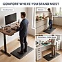 Uncaged Ergonomics Anti-Fatigue Standing Desk Mat, 34" x 20", Black (MAT34)~#|#~1D5667DC-AF39-4E1F-928B45474D6CF305_sc7