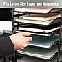 Mind Reader Metal Front Loading Letter Tray, Letter/Legal Size, Black (7TPAPER-BLK)~#|#~1D66B35D-A148-473D-8F70C9AE10F3C95A_sc7