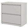Alera 2-Drawer Mobile Lateral File Cabinet, Letter/Legal Size, Lockable, 29"H x 30"W x 19.25"D, Light Gray~#|#~1D68B239-DFA8-4B5E-BFD7CCA98198C92C_sc7