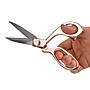 Westcott Vintage 8" Stainless Steel Heavy Duty Scissors, Pointed Tip, Rose Gold Finish (16968)~#|#~1D7434B1-EBC4-4DC8-A3565A9AF265AC7C_sc7