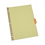 Universal Extended Insertable Paper Divider, 8-Tab, Buff, 24/Box (UNV20890)~#|#~1D85AB1D-A048-44C3-BB109240D6A4A0A2_sc7