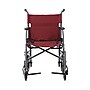 Medline Bariatric Transport Wheelchair, Fixed Desk Length Arms, Gray (MDS808210KDR)~#|#~1D920590-E611-4F37-8CA66308C05DF378_sc7