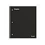 Staples Premium 2-Subject Notebook, 8.5" x 11", College Ruled, 120 Sheets, Black (TR58310)~#|#~1D9B767A-F8F3-4E94-A4318C7E87D6EDAC_sc7