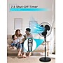 Black & Decker 18" Oscillating Pedestal Fan with Remote, 3-Speed, Black (BDSF18MB)~#|#~1DC2913D-7DF1-4AC5-8772E1807FAF2A7A_sc7