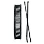 Storied Home Round Bamboo Table Trays on Metal Stands, Black, 2/Set (EC1700)~#|#~1DC61F73-5E23-48EB-A440DA043538A92D_sc7