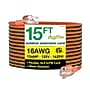 GoGreen Power 15' Indoor/Outdoor Extension Cord, 16 AWG, Orange (GG-13715)~#|#~1DCA31CF-BC3E-4B8A-B94BA55209E6D3E3_sc7