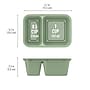 bentgo Prep Glitter Garden Snack Containers, Basil Glitter, 8 oz., 10/Pack (BGPRSNK-BL)~#|#~1DCB0EBD-625B-4B4F-B6C3FF732BE11F2A_sc7
