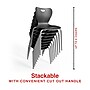 Staples Polypropylene 18" Student Chair, Black, 4/Box (ST63540)~#|#~1DD970A0-E796-4E52-B65CBB9D66680775_sc7