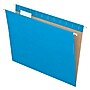 Pendaflex Recycled Hanging File Folders, 1/5 Tab, Letter Size, Blue, 25/Box (81603)~#|#~1DE12D13-472A-4F50-85C63D4B4BB300DC_sc7