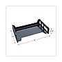 Side Load Letter Desk Tray, Two-Tier, Plastic, Black~#|#~1DFF589D-BBF2-481B-A02AB5E11C8C418E_sc7