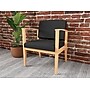 Lesro Amherst Wood Wide Fabric Guest Chair, Gray (AW1201.WNA-01OHGP)~#|#~1E0F1068-09EC-48D4-B8872F2A6FF3FC2A_sc7