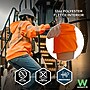 Ergodyne GloWear 8305W High Visibility Women’s Hooded Zip-Up Sweatshirt, ANSI Class R3, Orange, X-Large (22905)~#|#~1E11E8EF-9D2F-4AAB-BFE008AE0CF6DE09_sc7