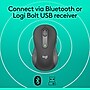 Logitech Signature M650 L Wireless Ergonomic Left Handed Optical Mouse, Graphite (910-006234)~#|#~1E1E080B-B5B8-458B-8BB47EAD66487312_sc7
