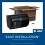 Georgia-Pacific Compact 2-Roll Side-by-Side Coreless Toilet Paper Dispenser, Black (56784A)~#|#~1E1FCBFD-7D28-4AD7-BCDF13B5B693750B_sc7