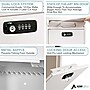 AdirOffice Steel Medium Wall Mounted Interoffice Mailbox Drop Box, White (631-05-WHI-KC)~#|#~1E634385-EBA8-4980-9F01C1A0C3032E73_sc7
