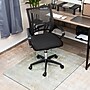 Mind Reader Carpet & Hard Floor Chair Mat, 36" x 46", Clear Tempered Glass (TGC4636-CLR)~#|#~1E71F79C-37C9-4F54-A4812711610B207A_sc7