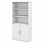 Bush Business Furniture Studio C 73"H 5-Shelf Bookcase with Adjustable Shelves, White Laminated Wood (STC015WH)~#|#~1E7A8C69-F4BD-487A-90F671FCCC3AF558_sc7
