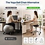 Uncaged Ergonomics Wobble Stool Air Armless Fabric Active Stool, Black/Silver (WSA-B)~#|#~1E92F5FD-4DD2-42E7-97FFB8A64FD4DE12_sc7