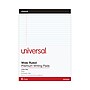 Universal Perforated Edge Ruled Writing Pads, 8 1/2" x 11 3/4", Legal Ruled, 50 Sheets/Pad, 6/Pk~#|#~1E979C41-CF28-497B-9C4E3253C2230640_sc7