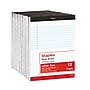 STAPLES Legal Pads, 8.5” x 11”, Wide Ruled, Perforated, 50 Sheets/Pad, 12‑Pack~#|#~1E9C3CAF-EAB9-4936-8A6D4E6C19286BE9_sc7
