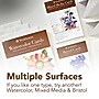 Strathmore 400 Series Mixed Media Cards & Envelopes, 4.875" x 3.5", White, 6/Pack, 3 Packs/Bundle (STTP20518-3)~#|#~1EA3B8F0-2BD8-4A26-96EC58E1A2AFF3BA_sc7
