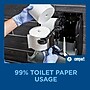 Georgia-Pacific Compact 4-Roll Quad Coreless Toilet Paper Dispenser, Silver (56746A)~#|#~1EBCD487-8BF7-4A05-97BEC0C2AE29D220_sc7