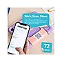 Davis Group Cloud Tags QR Code Labels, 1.5" x 1.5", White/Black, 24 Labels/Sheet, 3 Sheets/Pack (10111)~#|#~1ED30D47-2CA9-4107-8705A502B2C84391_sc7
