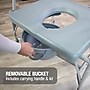 DMI Heavy Duty Bariatric Bedside Commode, Drop-Arm, Back Bar, Steel Frame, Grey (802-1204-0300)~#|#~1ED81C3C-3A9A-4FC2-ADFB388DC7834E2A_sc7