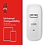 Staples TECH GaN USB-A/USB-C Wall Charger, 37W, White (ST62324-CC)~#|#~1EEDDA58-34F3-4F09-857F60CBAEB00573_sc7