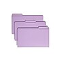 Smead File Folders, Reinforced 1/3-Cut Tab, Legal Size, Lavender, 100/Bx (17434)~#|#~1F056560-77D0-42E1-A8B3D9073598CF6A_sc7