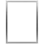 Excello Brands 12" x 18" Poster Frame, Vertical/Horizontal, Wall Mounted, Silver (MPFRM-1218-SLV)~#|#~1F10E7E4-7CBB-42C3-8A18321426A766C3_sc7