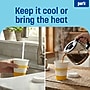 Perk 8 Oz Paper Hot Cups, 500 Count Bulk Disposable Coffee Cups for Hot Beverages, White/Yellow~#|#~1F1180E9-9BFD-4011-9EAEE787ED53EC5E_sc7