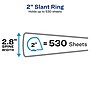 Avery Heavy Duty 2" 3-Ring View Binder, Slant Ring, White, 4/Pack (79790)~#|#~1F1957BA-837E-4892-9621E620BA89EA9D_sc7