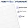 Avery No-Iron Fabric Labels, Assorted Shapes and Sizes, White, Non-Printable, 45 Labels/Pack (40700)~#|#~1F3CCE52-DDC9-446F-98C2687091BCA18D_sc7