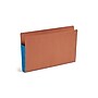Smead Recycled Reinforced File Pocket, 3" Expansion, Legal Size, Blue, 10/Box (74679)~#|#~1F3EF57F-3565-4D96-AF5173468ACA6B32_sc7