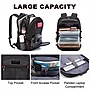 SaharaCase All-in-One Laptop Backpack, Large, Black/Purple (LT00088)~#|#~1F551266-7867-4355-8CF0591CDE430D18_sc7
