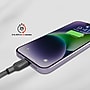HyperGear Flexi Pro USB-C to Lightning Soft-Touch Silicone Fast Charge and Sync Cable, 10 ft., Gray (16009)~#|#~1F5F4867-AE0F-433A-9D45046885C7A20A_sc7