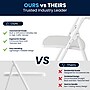 Flash Furniture HERCULES™ Heavy Duty Plastic Folding Chair, White, 6/Pack (6RUTIWHITE)~#|#~1F777EAF-5FD0-40C9-9B9C43520CE3E82F_sc7
