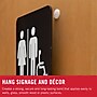 Velcro Dots 3/4" Dia. Sticky Back Hook & Loop Fastener, Black, 200/Pack (91823)~#|#~1F788D47-E642-405C-98C45606C53D6AFC_sc7