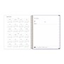 2026-2027 Blue Sky Sincerely Jules Becca Purple 8.5" x 11" Academic Year Weekly & Monthly Planner, Plastic Cover (161383)~#|#~1F791E94-2FFB-45E4-BC0FD47D467583A5_sc7