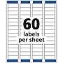 Avery Easy Peel Inkjet Return Address Labels, 2/3" x 1-3/4", Clear, 600 Labels/Pack (18695)~#|#~1FBE2A1F-497C-4314-8DFD19B58371230C_sc7