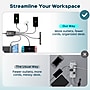 Turonic 120W 6-Port Desktop Charging Station, USB-C & USB-A, Black (350H33)~#|#~1FE4507C-27E3-4D92-A95C70B16303DA9B_sc7