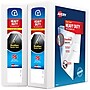 Avery Heavy Duty 3" 3-Ring View Binders, Slant Ring, White, 2/Pack (79791)~#|#~1FEEC9DC-9A61-4480-A059776D71782BBC_sc7