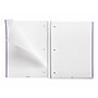 Miquelrius 1-Subject Notebook, 8.5" x 11", College-Ruled, 80 Sheets, Lavender, 5/Carton (48281CS)~#|#~1FF4B31B-E3FC-44DC-8EA7D020AFFE02DB_sc7