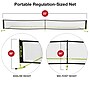 Xcello Sports Portable Pickleball Net System with Carry Bag, Black/Green (XS-PB-NET-1)~#|#~1FFFA553-D389-4202-BC60D63ABF58B7C2_sc7