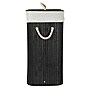 Household Essentials 19-Gallon 1-Section Hamper with Lid, Bamboo, Black (HE1222)~#|#~2006D1E5-3ADB-460D-BB6392FC99BCC573_sc7