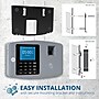 uAttend Fingerprint Time Clock System, Black/Gray (BN6500)~#|#~200C2FB6-801E-4952-BEB1B585BB5744D5_sc7