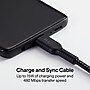 NXT Technologies™ 6 Ft. Braided USB-C to USB-A Cable, Black (NX60471)~#|#~203BFC32-57E2-435B-BA3EA068328F025D_sc7